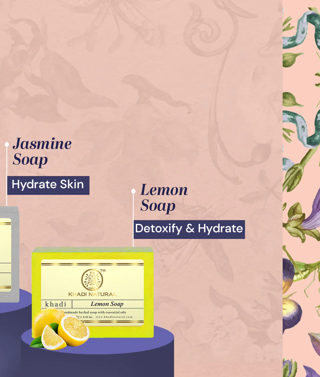 Khadi Natural Ayurvedic Soap Kit Combo Pack Of 6 – 50gm Each - Image 7