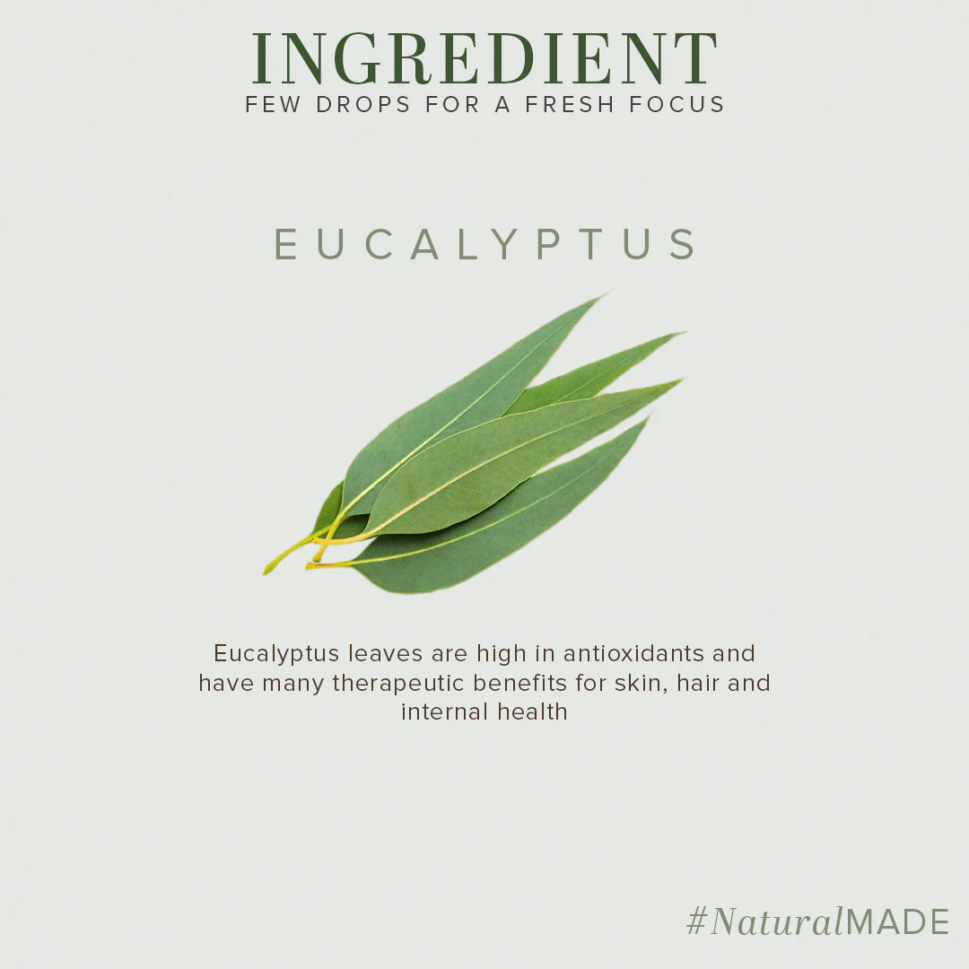 Khadi Natural Eucalyptus - Pure Essential Oil - 15ml Sale - Image 3
