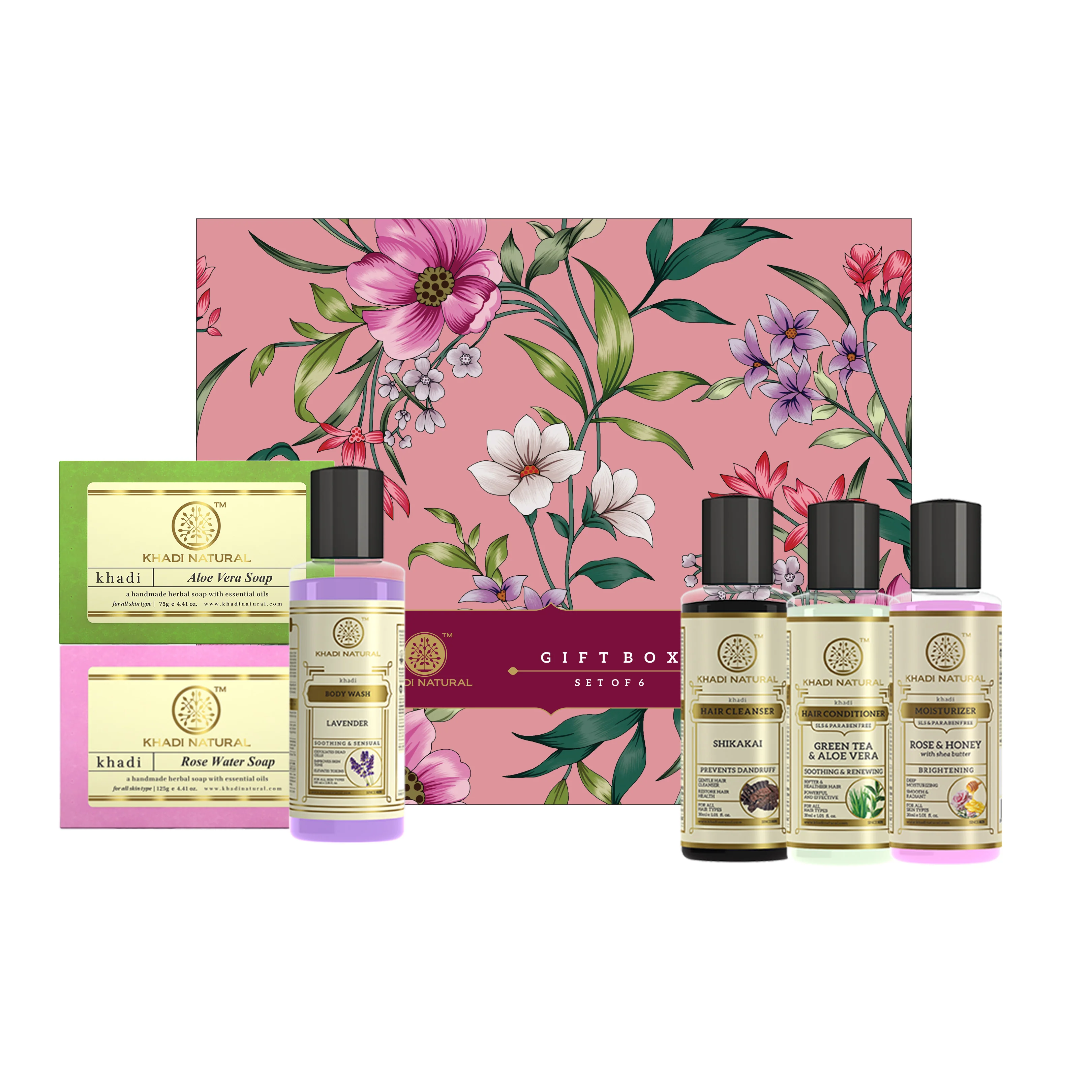 Khadi Natural Gift Box Combo Pack Of 6 Sale - Image 6