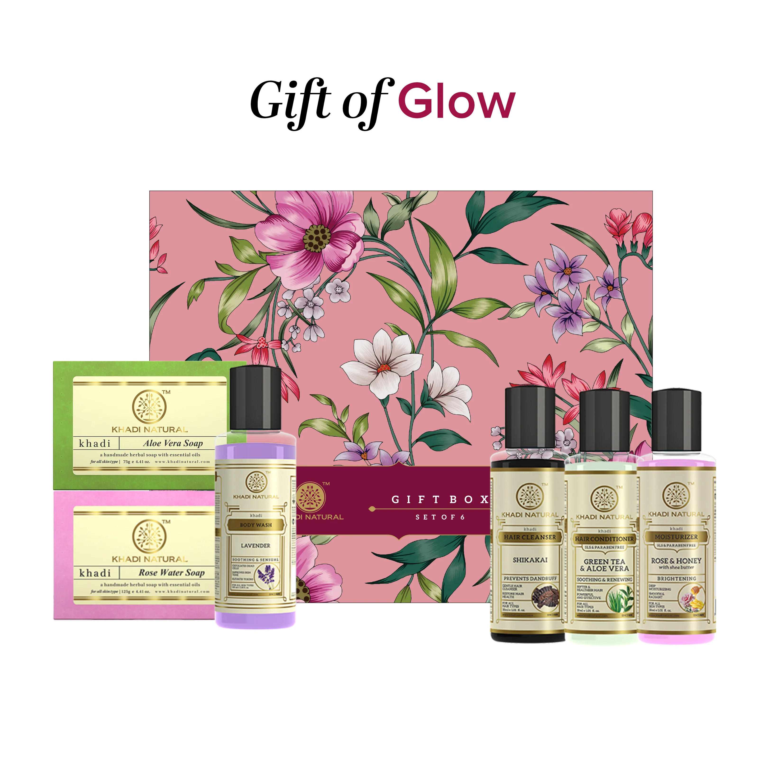 Khadi Natural Gift Box Combo Pack Of 6 Sale - Image 7