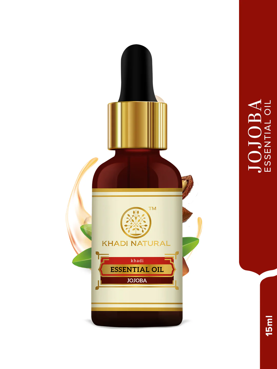 Khadi Natural Jojoba - Pure Essential Oil - 15ml - Image 7