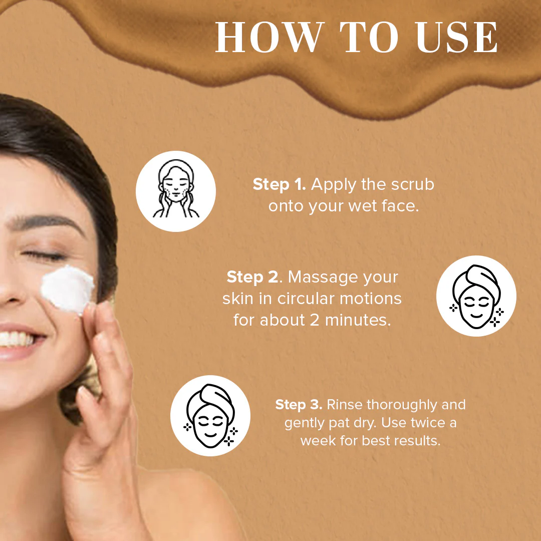 Khadi Natural Almond & Honey Facial Massage Gel with Scrub - 50gm - Image 4