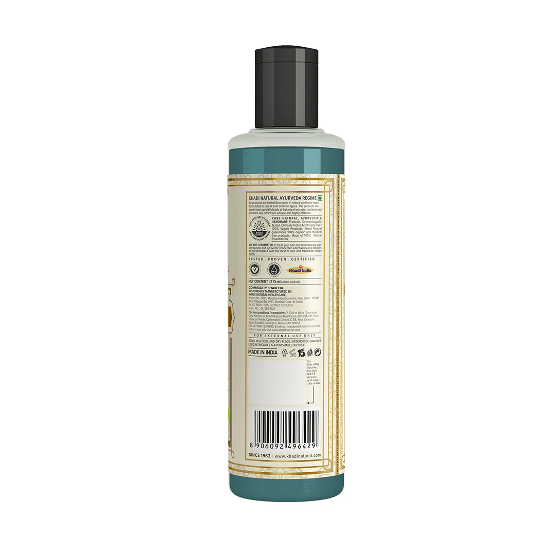 Khadi Natural Amla & Brahmi Hair Oil - 210ml - Image 5
