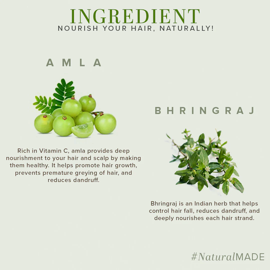 Khadi Natural Amla & Bhringraj Hair Cleanser- Sls & Paraben Free - 210ml - Image 3