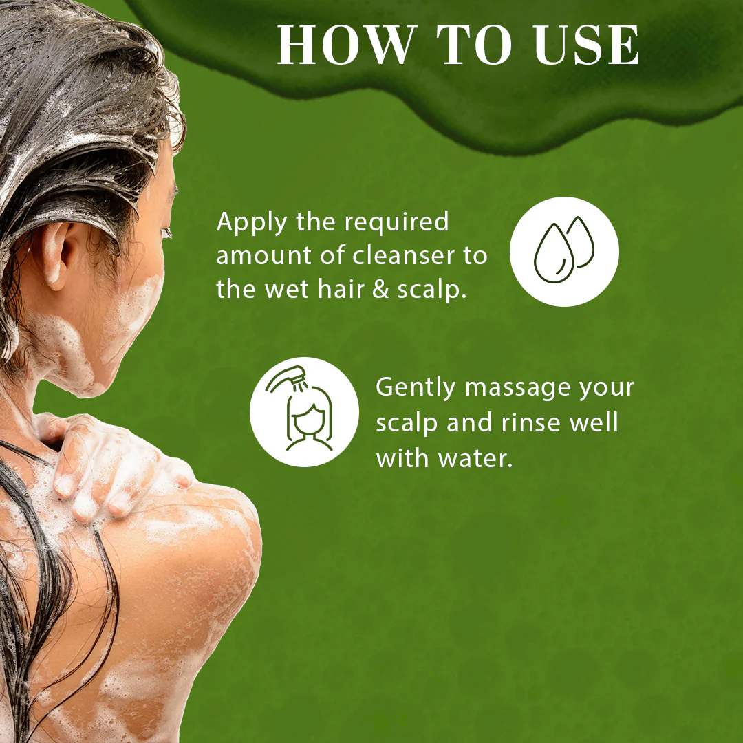 Khadi Natural Amla & Bhringraj Hair Cleanser- Sls & Paraben Free - 210ml - Image 4