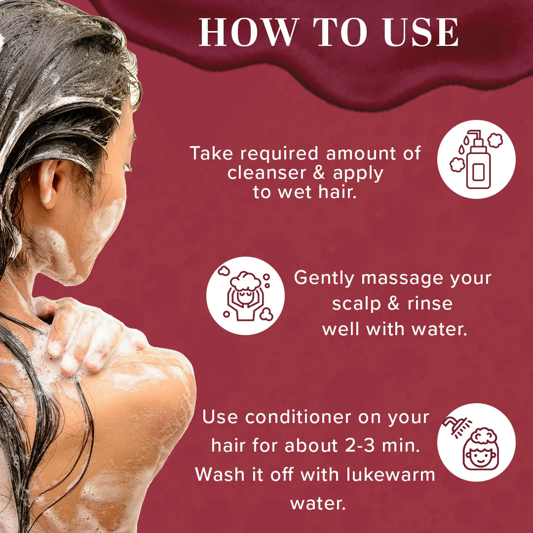 Khadi Natural Heena & Tulsi Extra Hair Conditioning Cleanser SLS & Paraben Free - 210ml Sale - Image 4