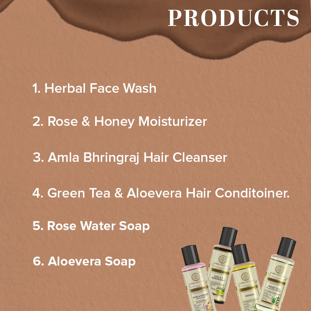 Khadi Natural Herbal Travel Kit - Image 6