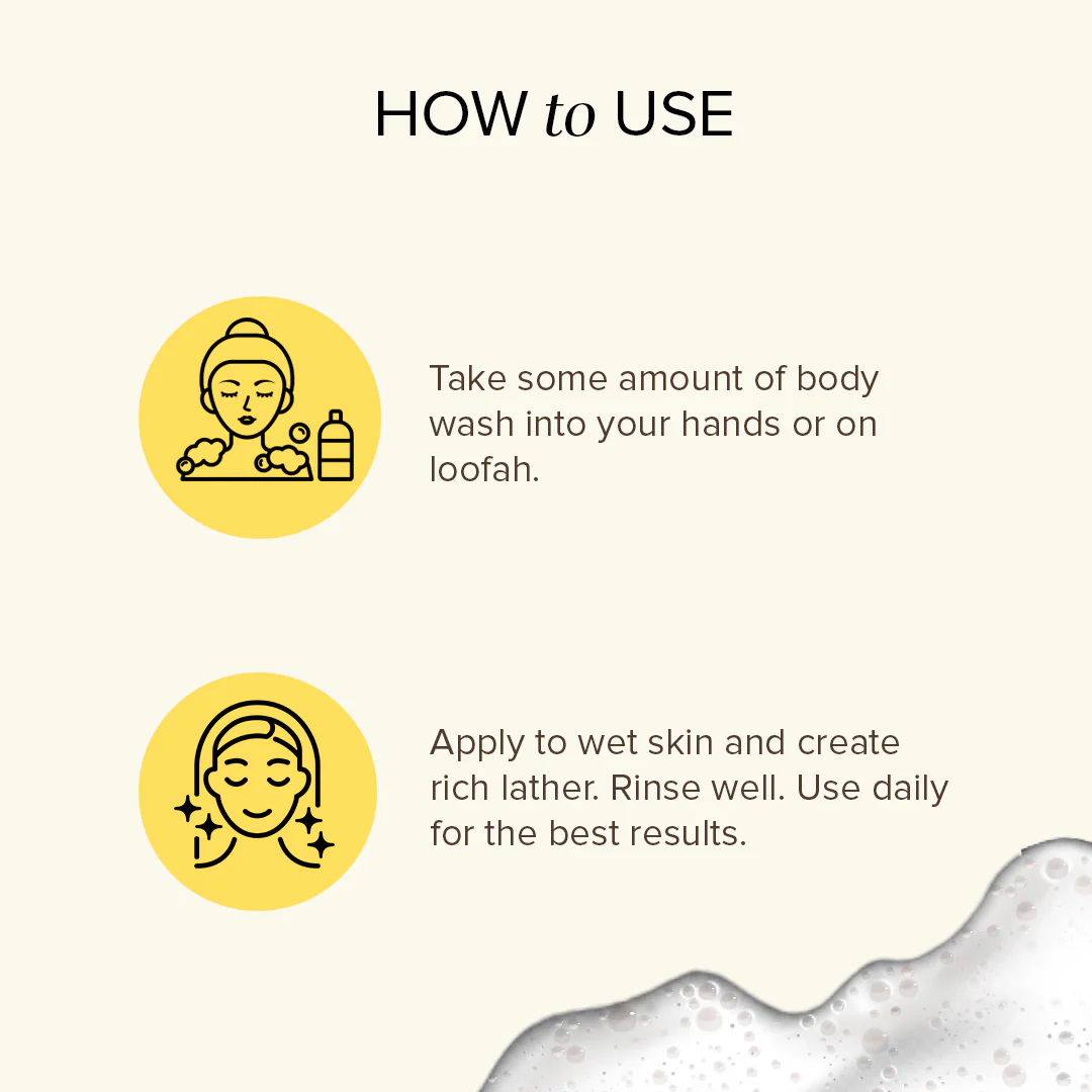 Khadi Natural Jasmine & Mongra Body Wash SLS & Paraben Free - 210ml - Image 4