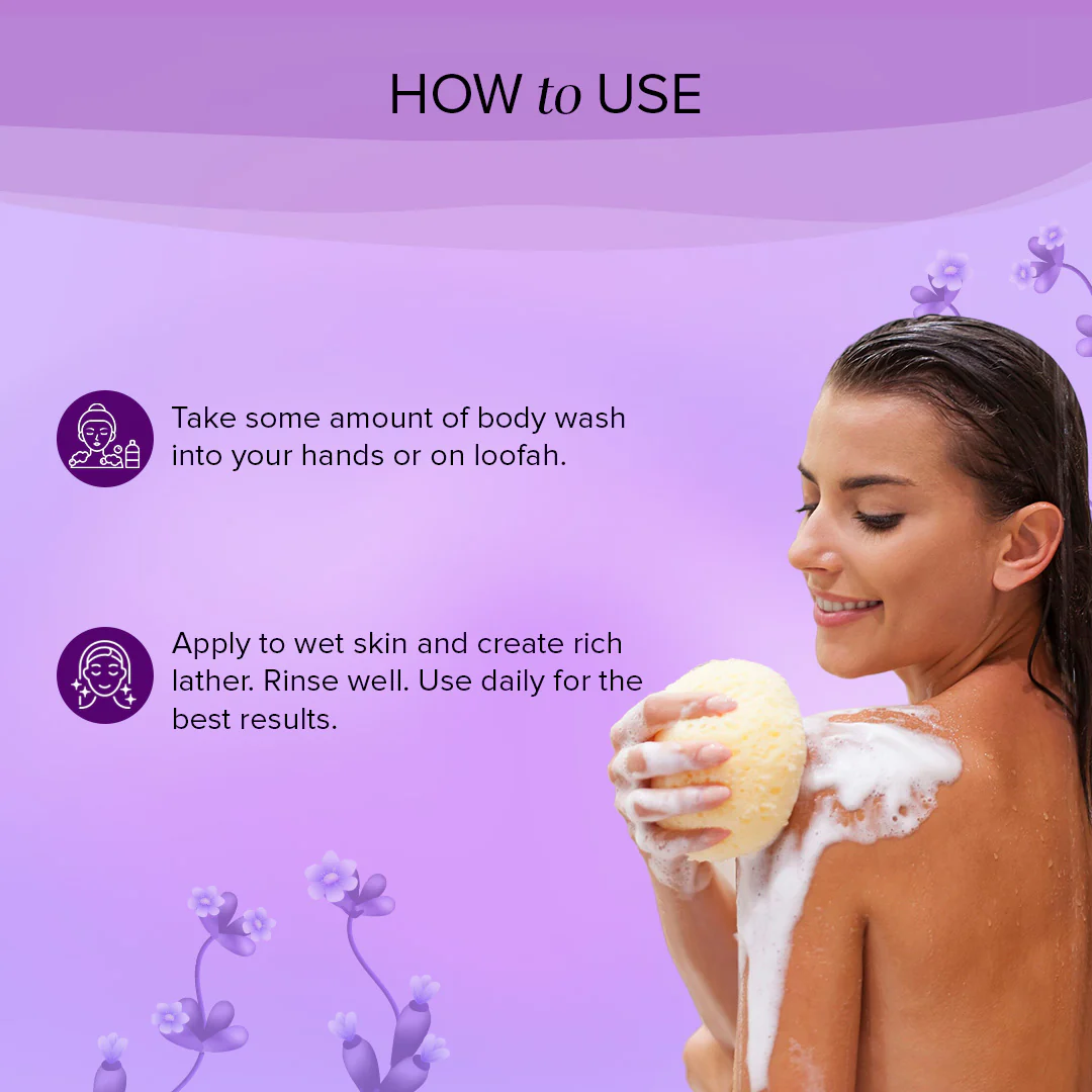 Khadi Natural Lavender & Ylang Ylang Body Wash SLS & Paraben Free - 210ml Sale - Image 4