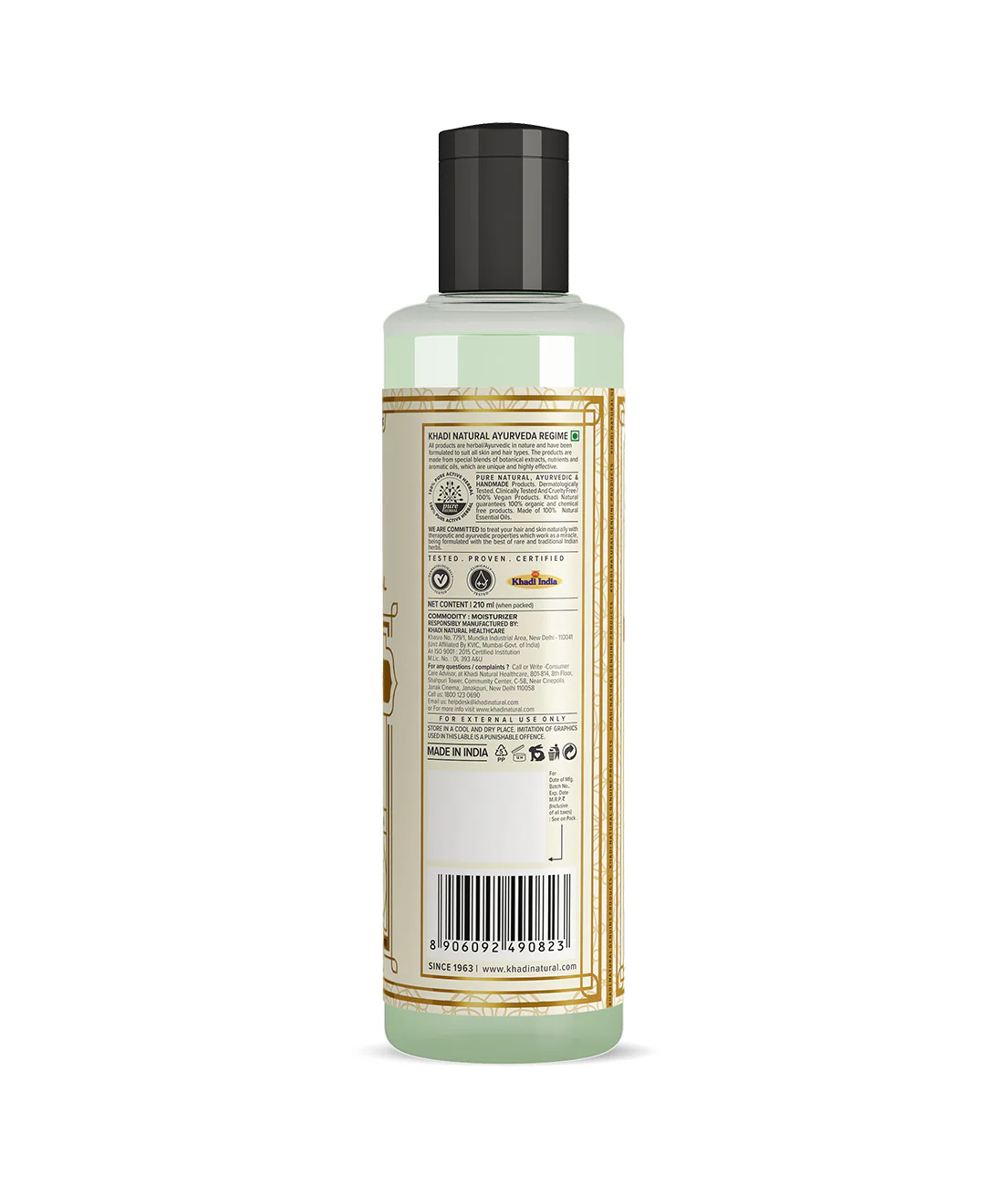 Khadi Natural Aloe Vera Moisturizer - 210ml - Image 5