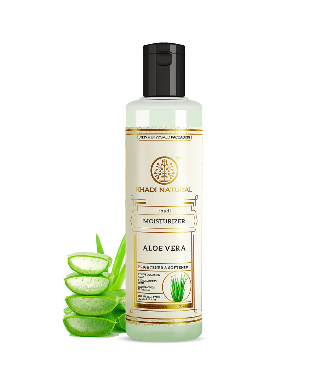 Khadi Natural Aloe Vera Moisturizer - 210ml - Image 6