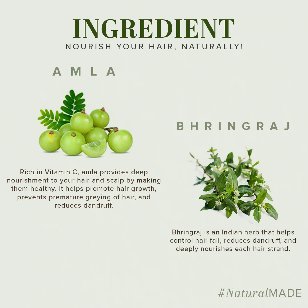Khadi Natural Amla & Bhringraj Hair Conditioner - 210ml - Image 3