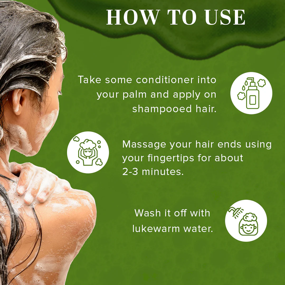 Khadi Natural Amla & Bhringraj Hair Conditioner - 210ml - Image 4