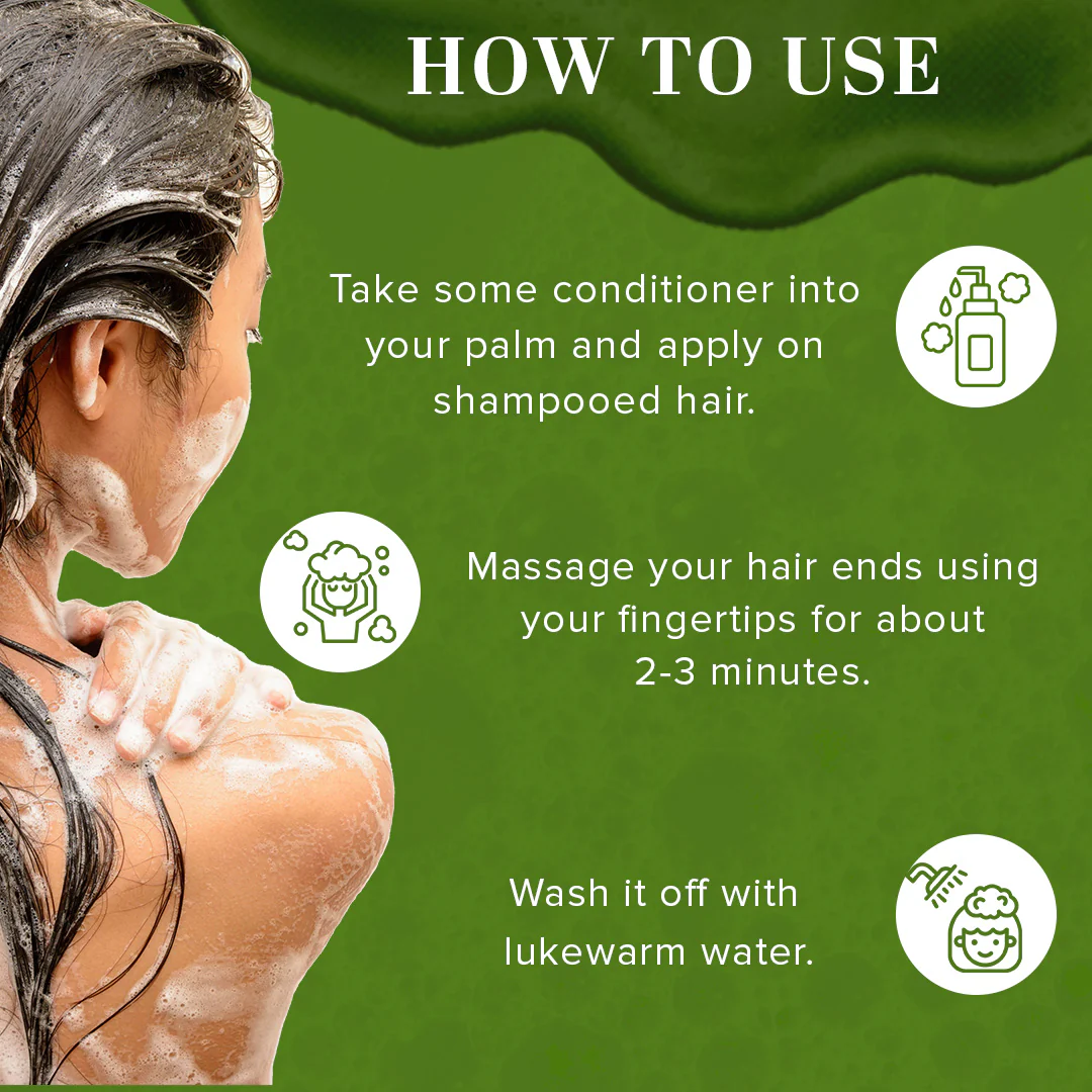 Khadi Natural Amla & Reetha Hair Conditioner 210ml - Image 4