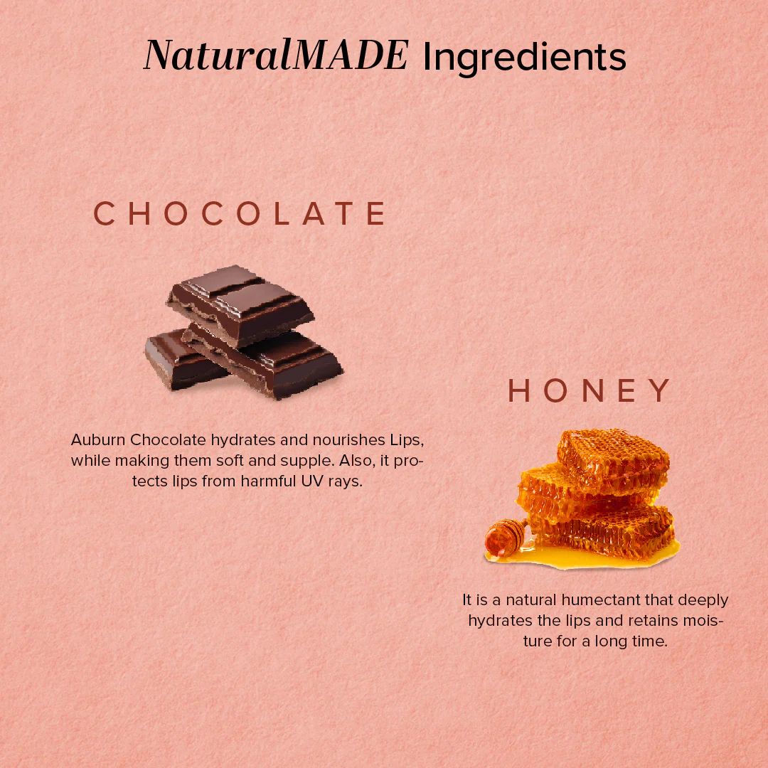 Khadi Natural Chocolate Lip Balm - 5gm - Image 3