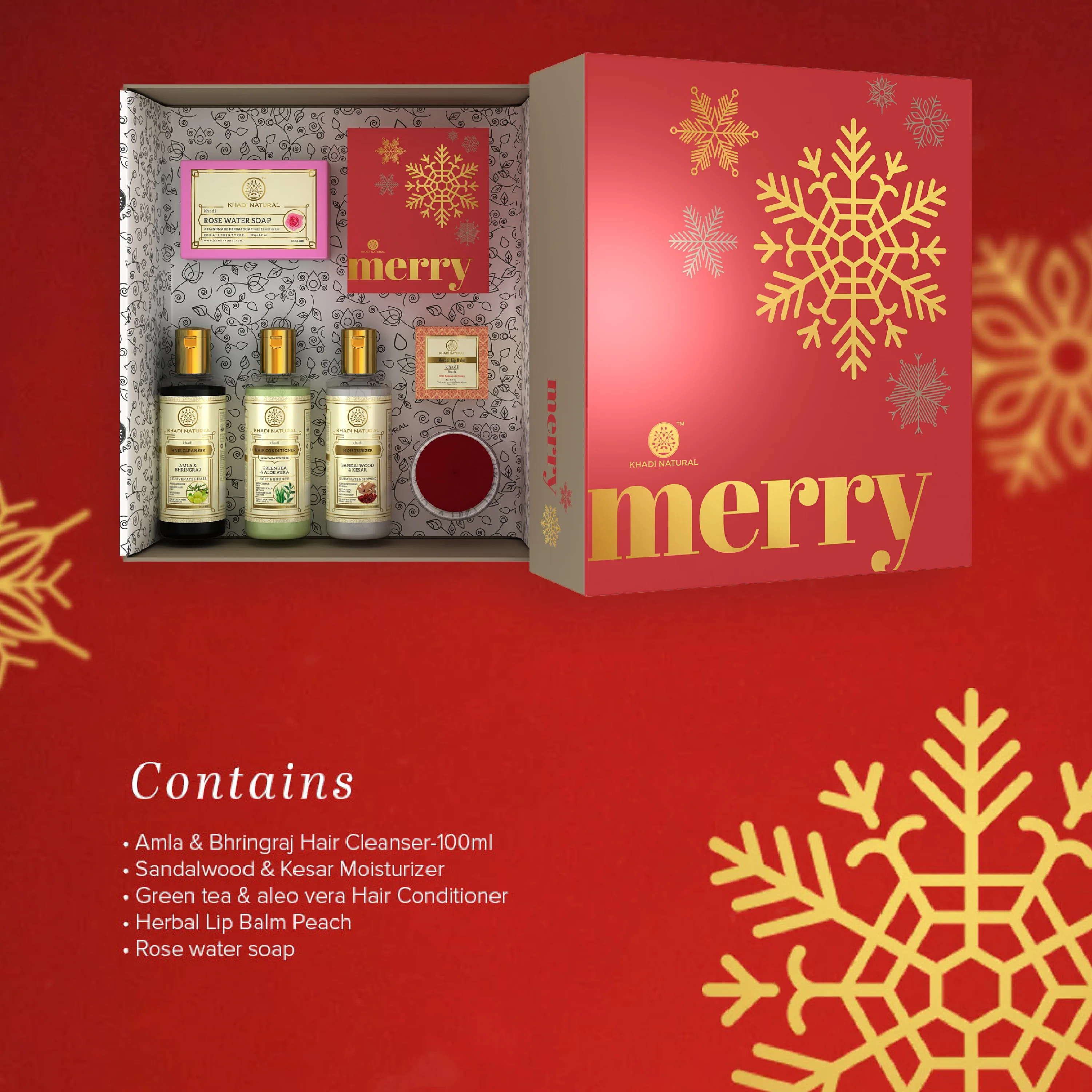 Khadi Natural Merry Gift Pack - Image 3