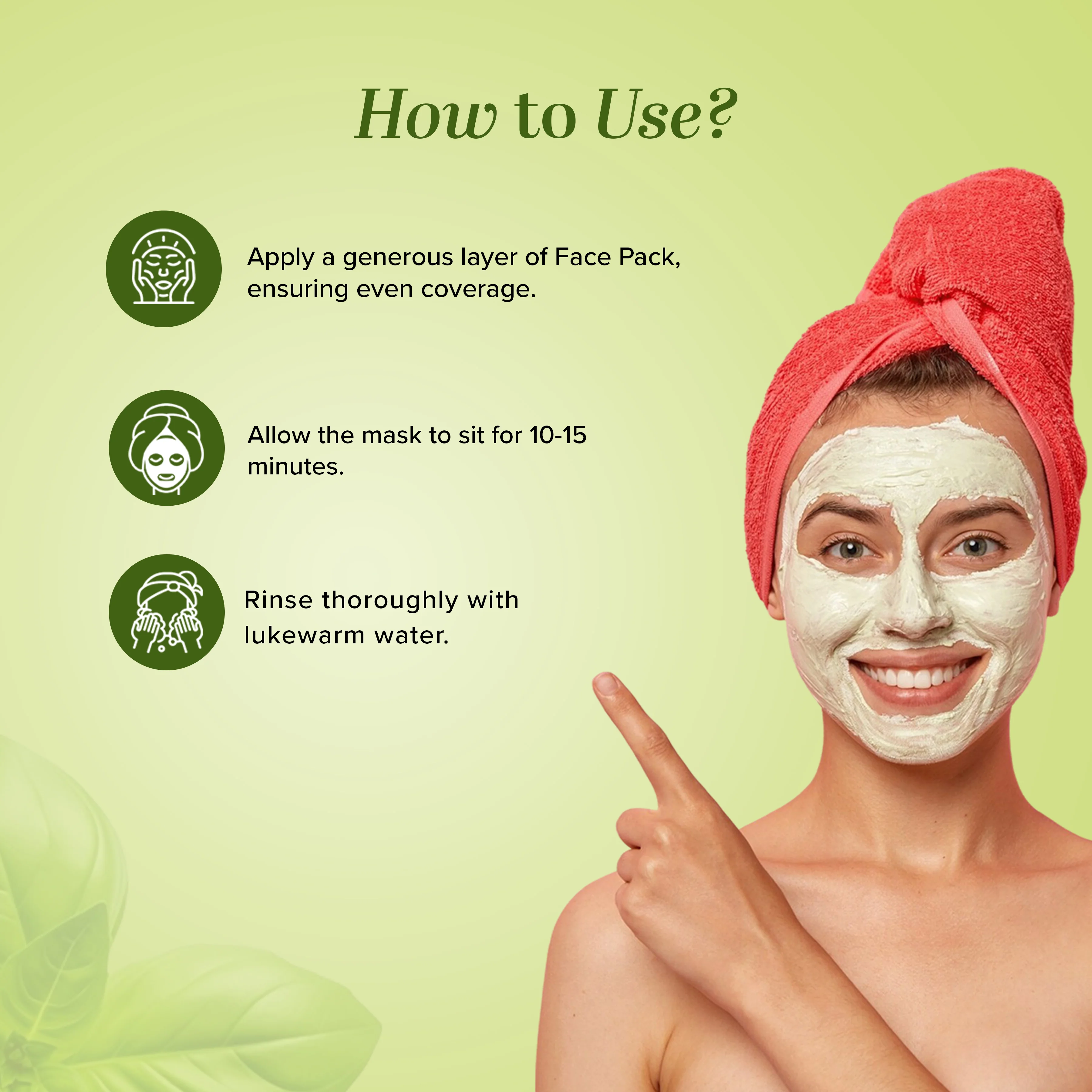 Khadi Natural Neem, Basil & Mint Face Pack - 100gm - Image 4