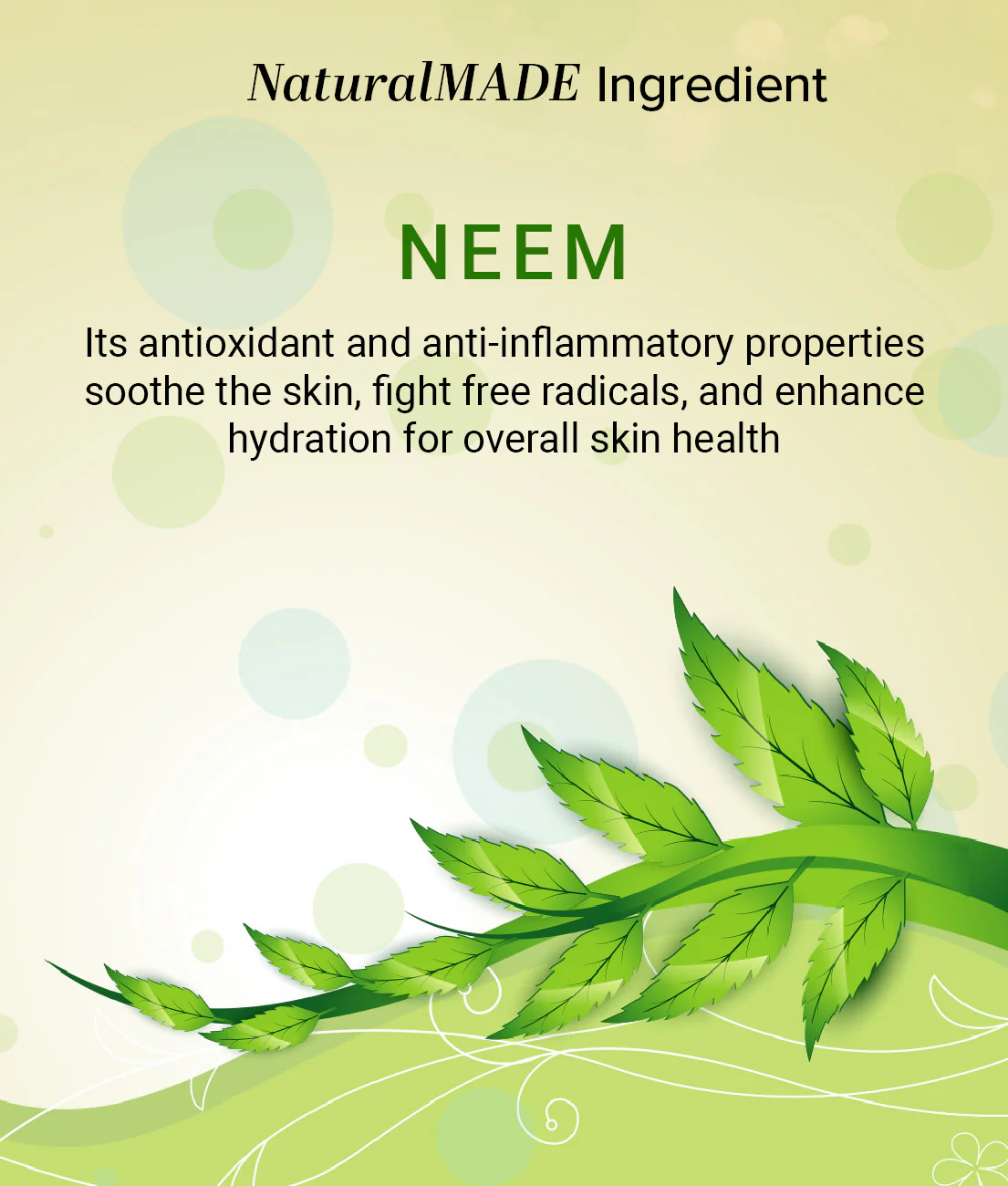 Khadi Natural Neem Face Wash - 210ml - Image 3