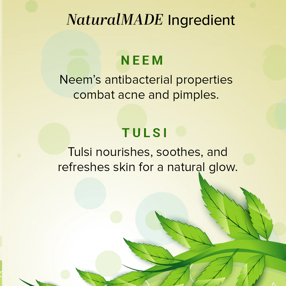 Khadi Natural Neem Tulsi Face Pack - 50gm - Image 3