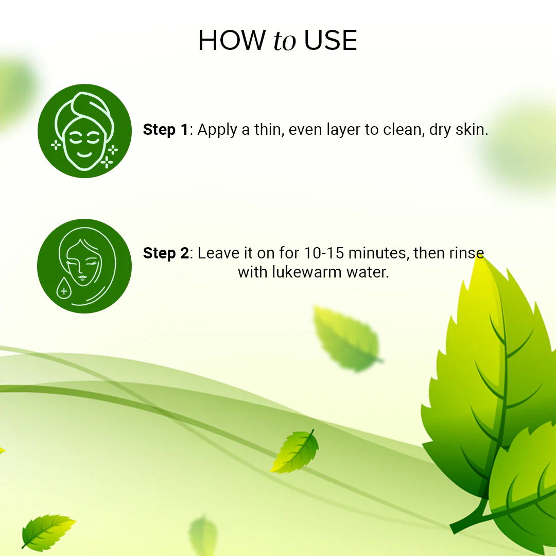 Khadi Natural Neem Tulsi Face Pack - 50gm - Image 4