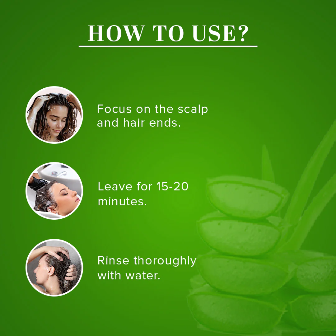 Khadi Natural Neem & Aloe Vera Hair Mask - SLS, Paraben & Color Free - 200gm - Image 6