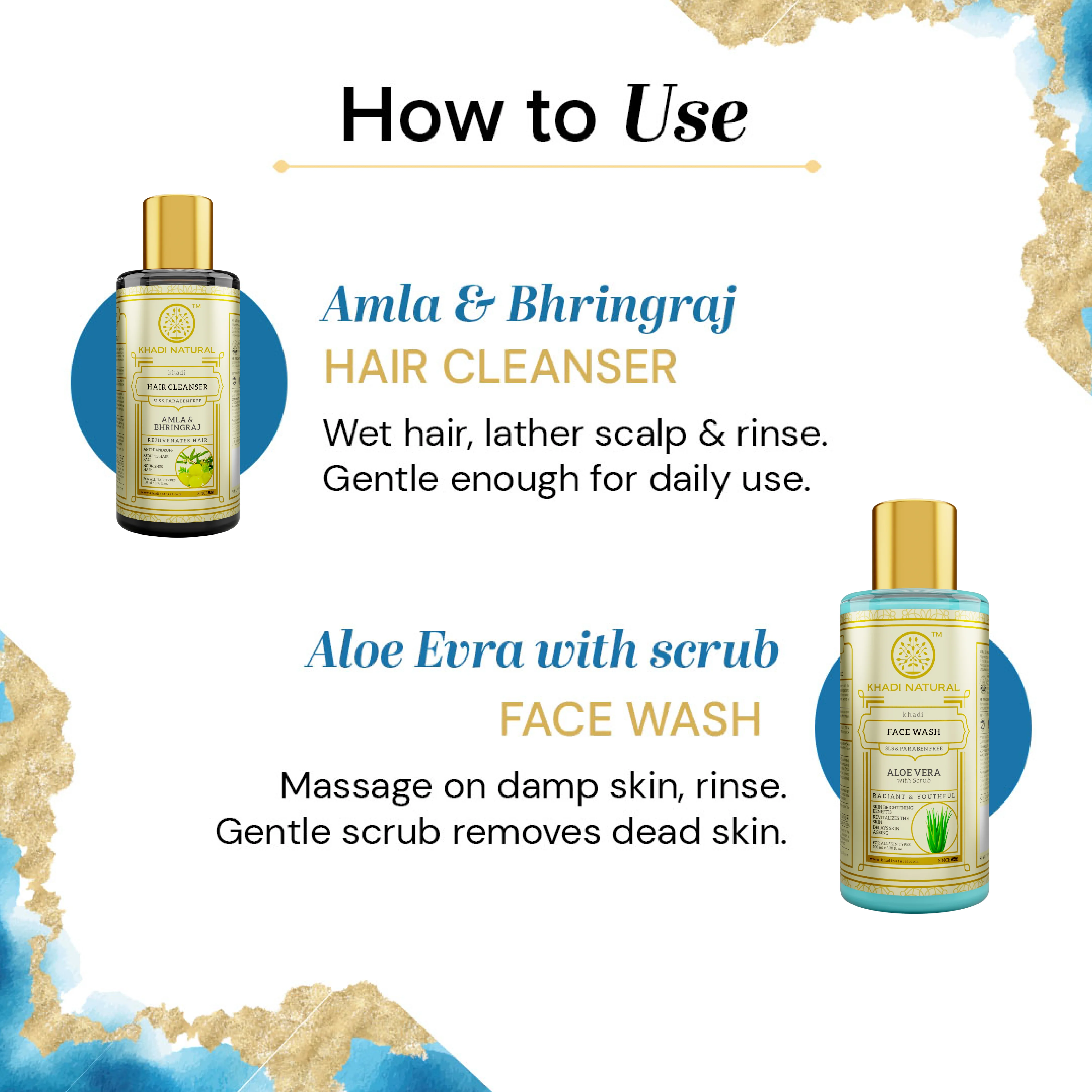 Khadi Natural Refreshing Bath Pack Bath Kit Free Size - Image 5