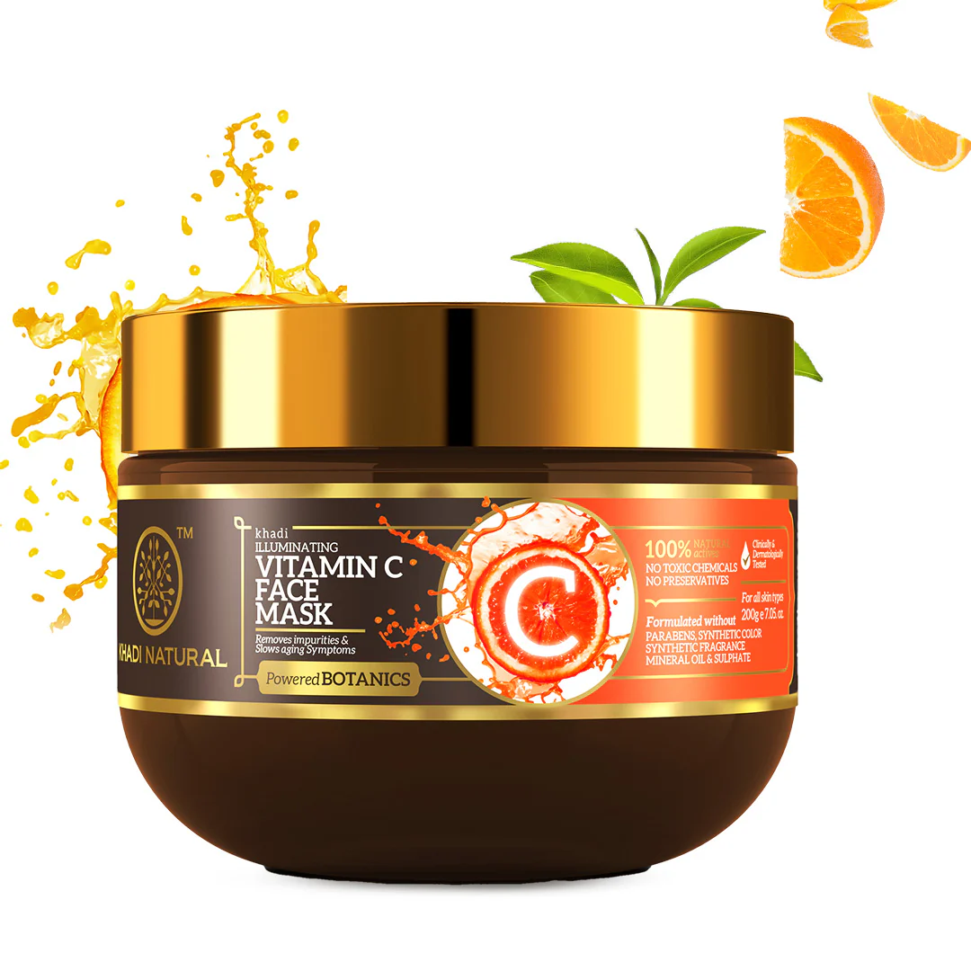 Khadi Natural Vitamin C Face Mask - 200gm - Image 6