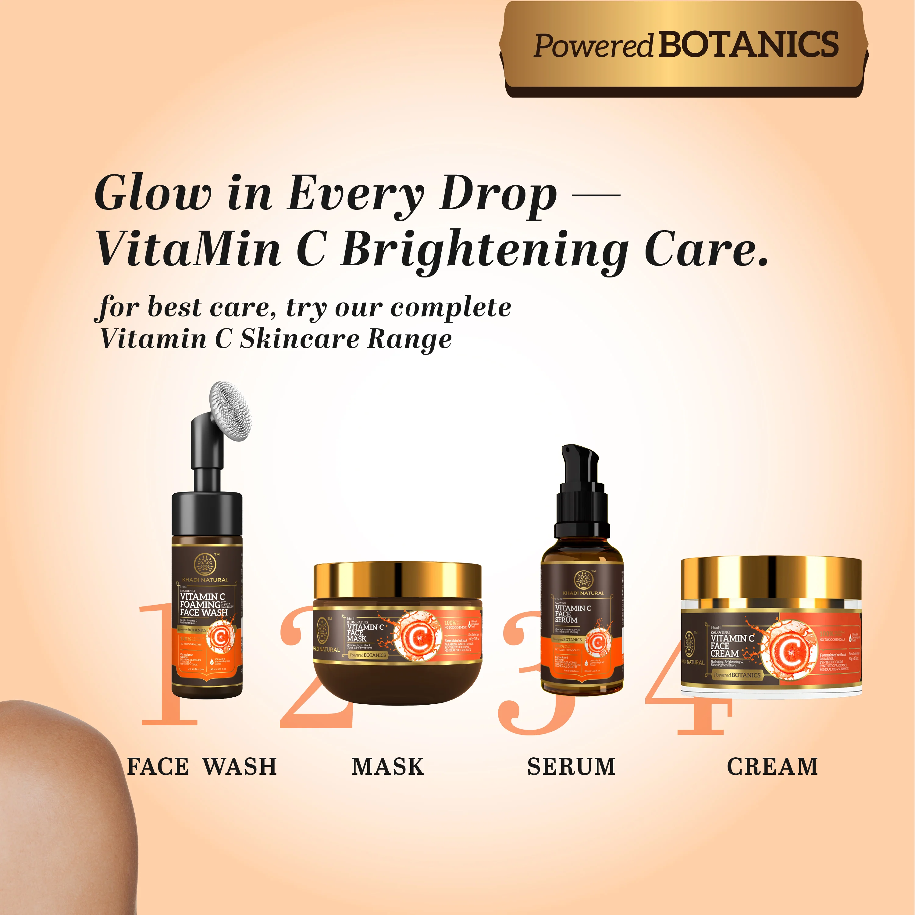 Khadi Natural Vitamin C Face Serum - 30ml - Image 6