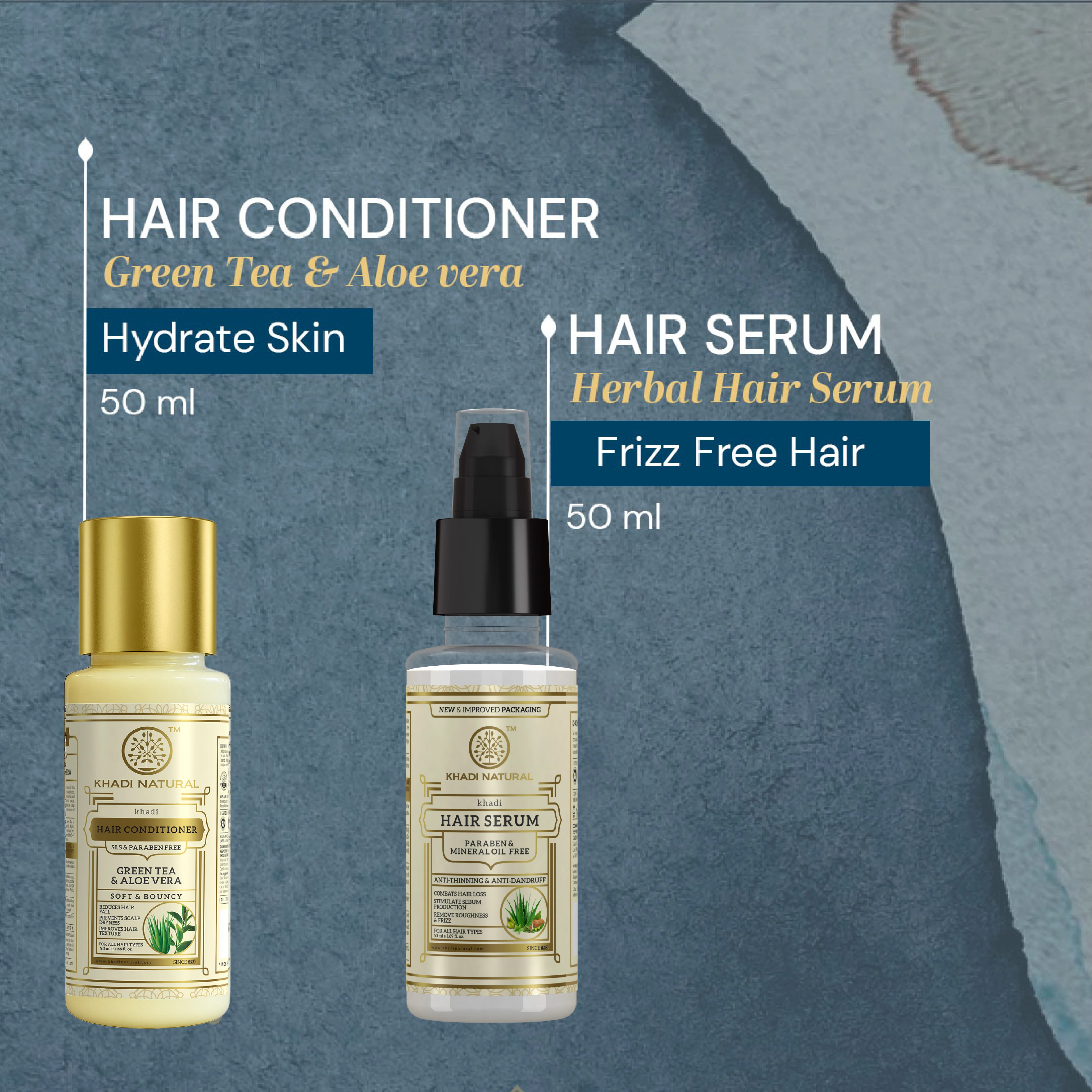 Khadi Natural Hair Care Kit Combo Pack Of 4 – 50ml Each - Image 4