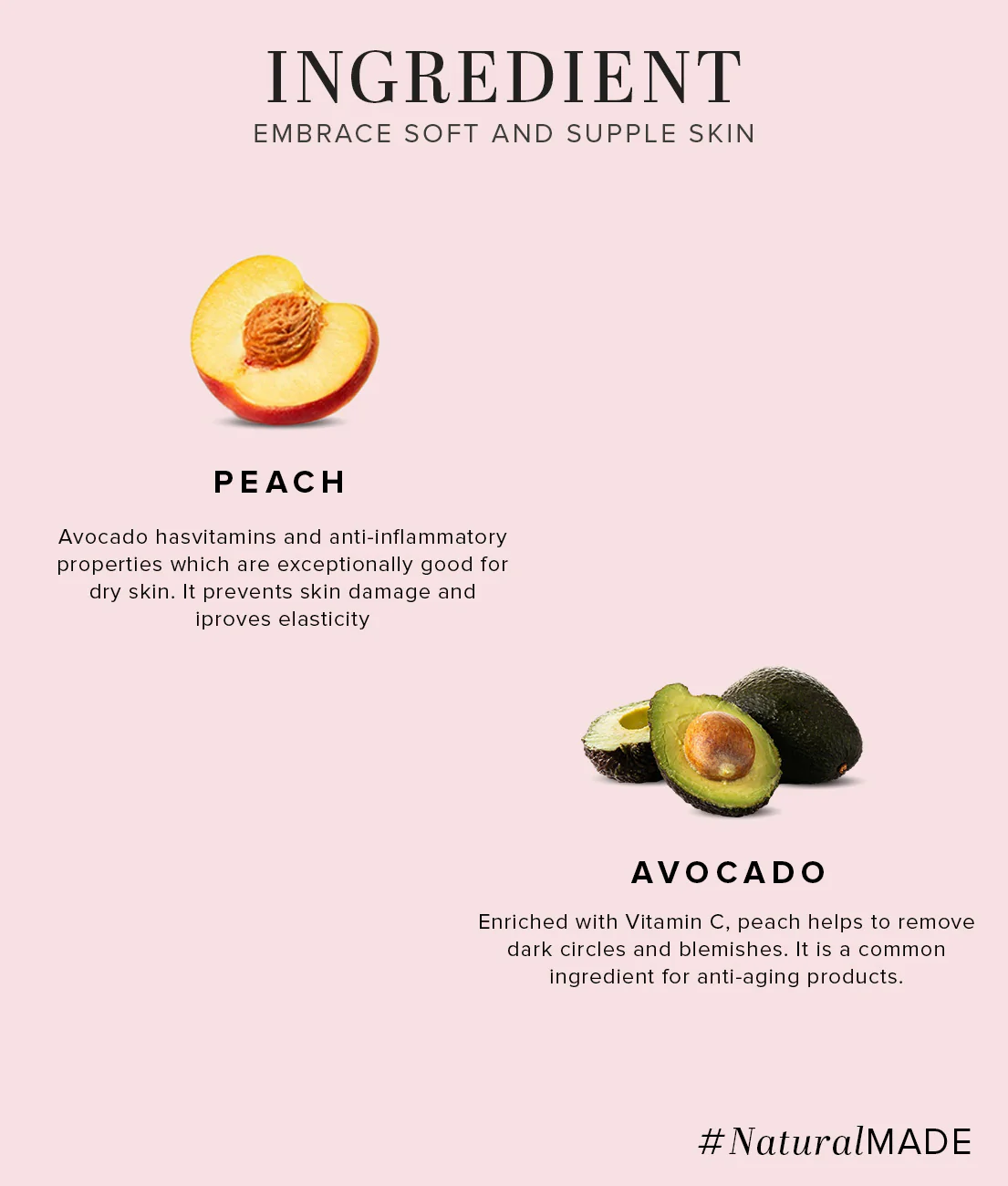 Khadi Natural Peach Avocado Moisturizer with SLS & Paraben Free - 210ml - Image 3