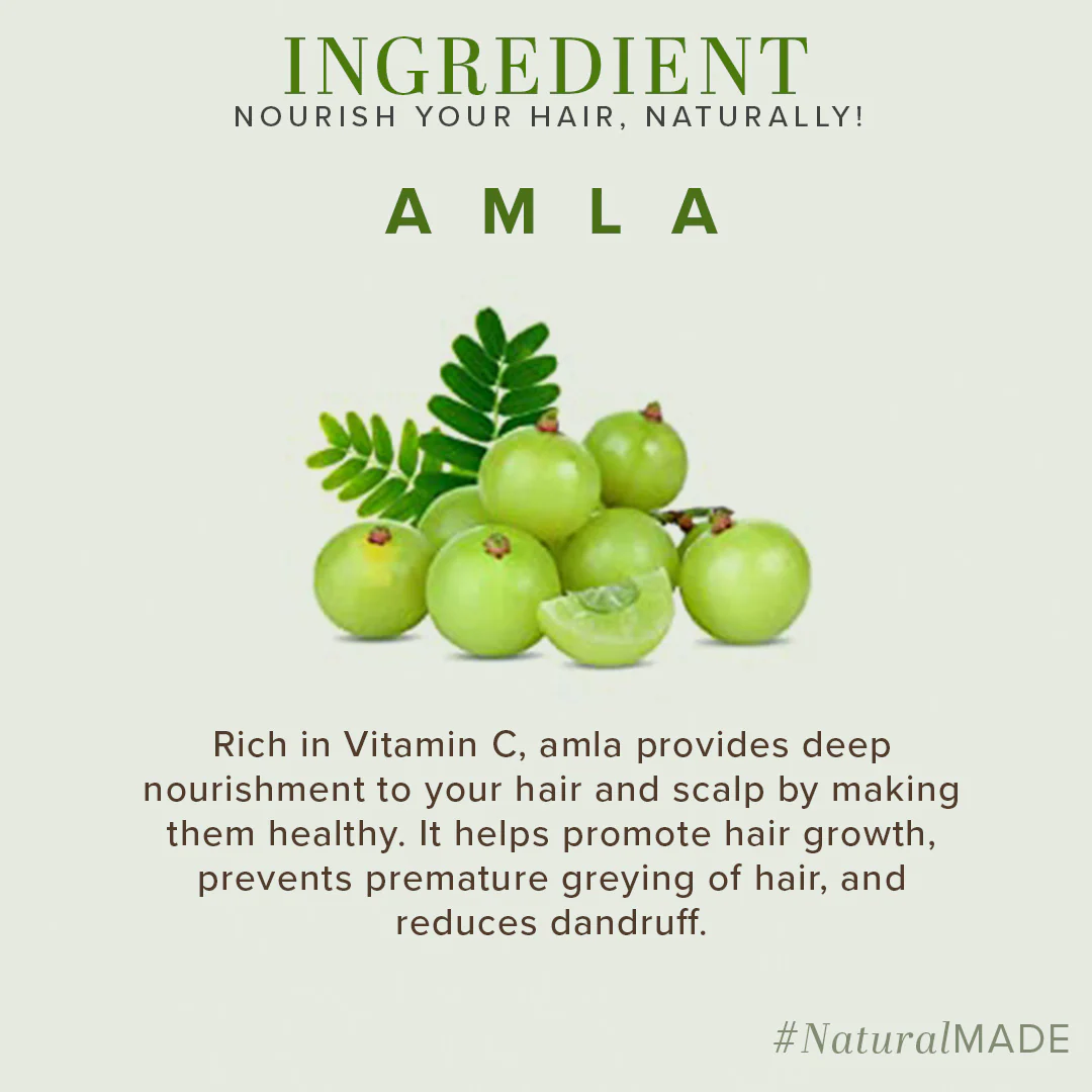 Khadi Natural Pure Amla Hair Oil Paraben & Mineral Free - 210ml - Image 3