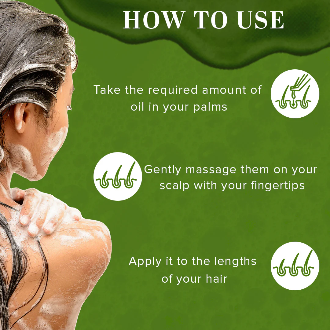 Khadi Natural Pure Amla Hair Oil Paraben & Mineral Free - 210ml - Image 4