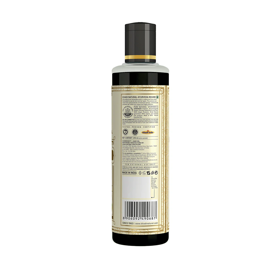 Khadi Natural Pure Amla Hair Oil Paraben & Mineral Free - 210ml - Image 5