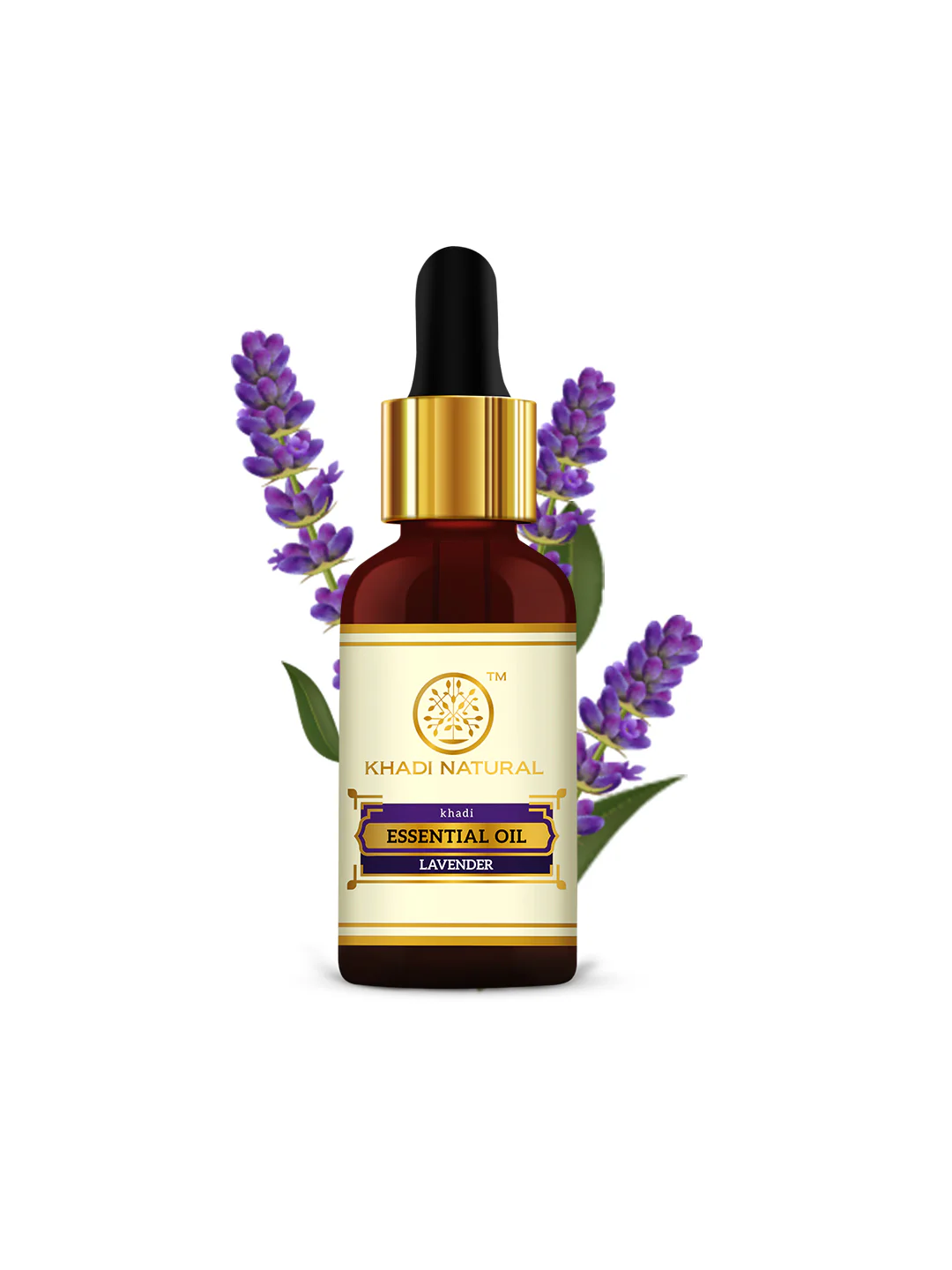 Khadi Natural Lavender Essential Oil - 15ml - Image 5