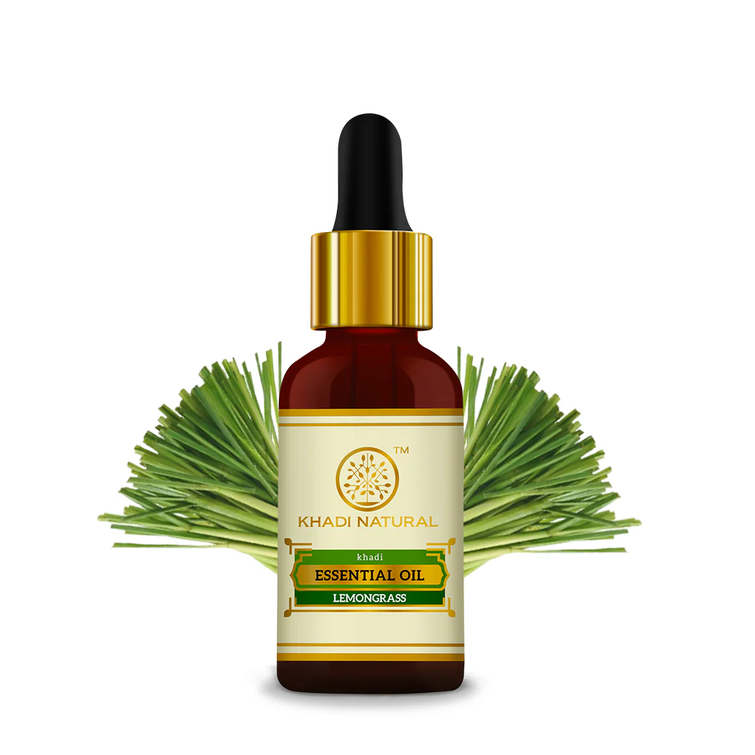 Khadi Natural Lemongrass - Pure Essential Oil - 15ml - Image 5
