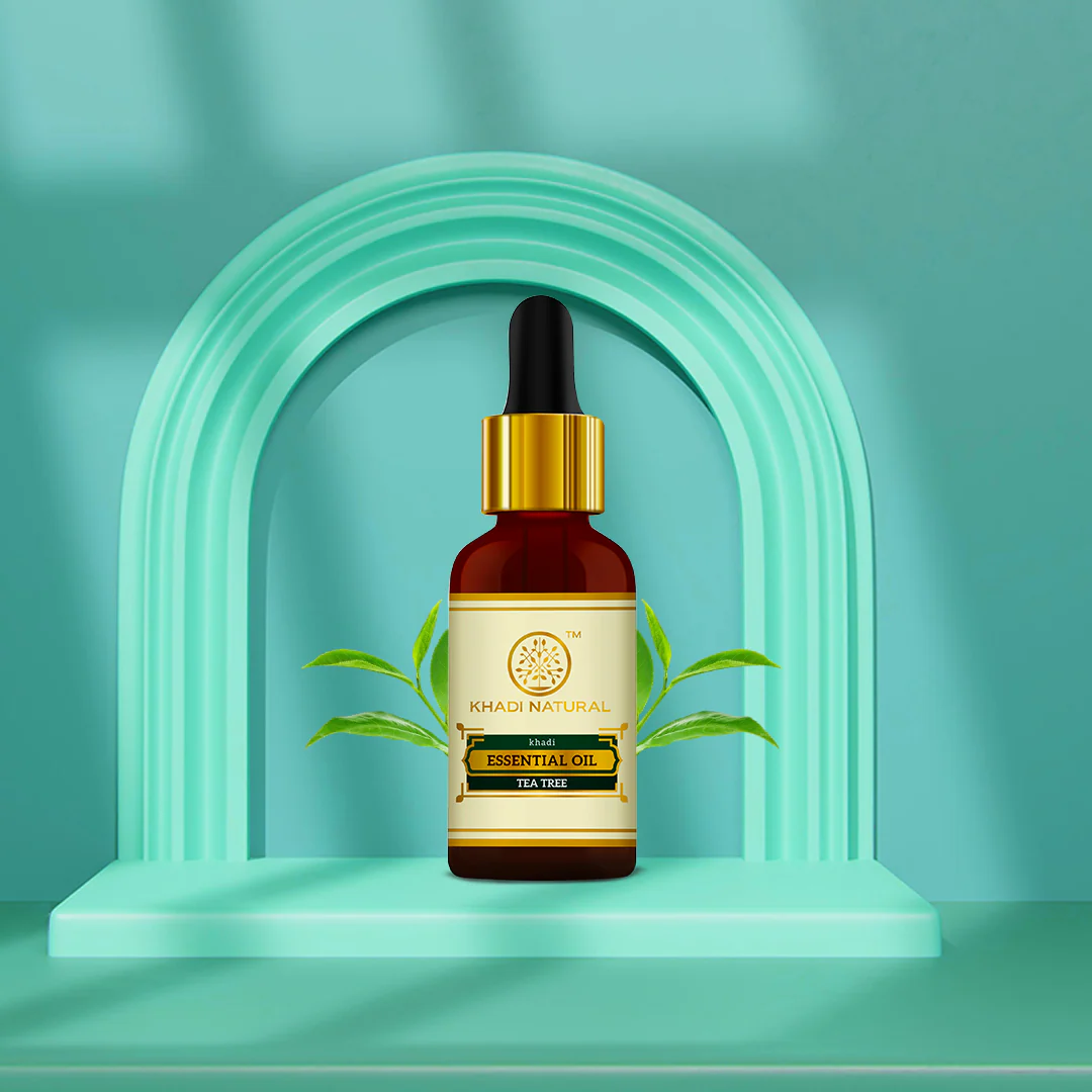 Khadi Natural Teatree Essential Oil - 15ml - Image 7